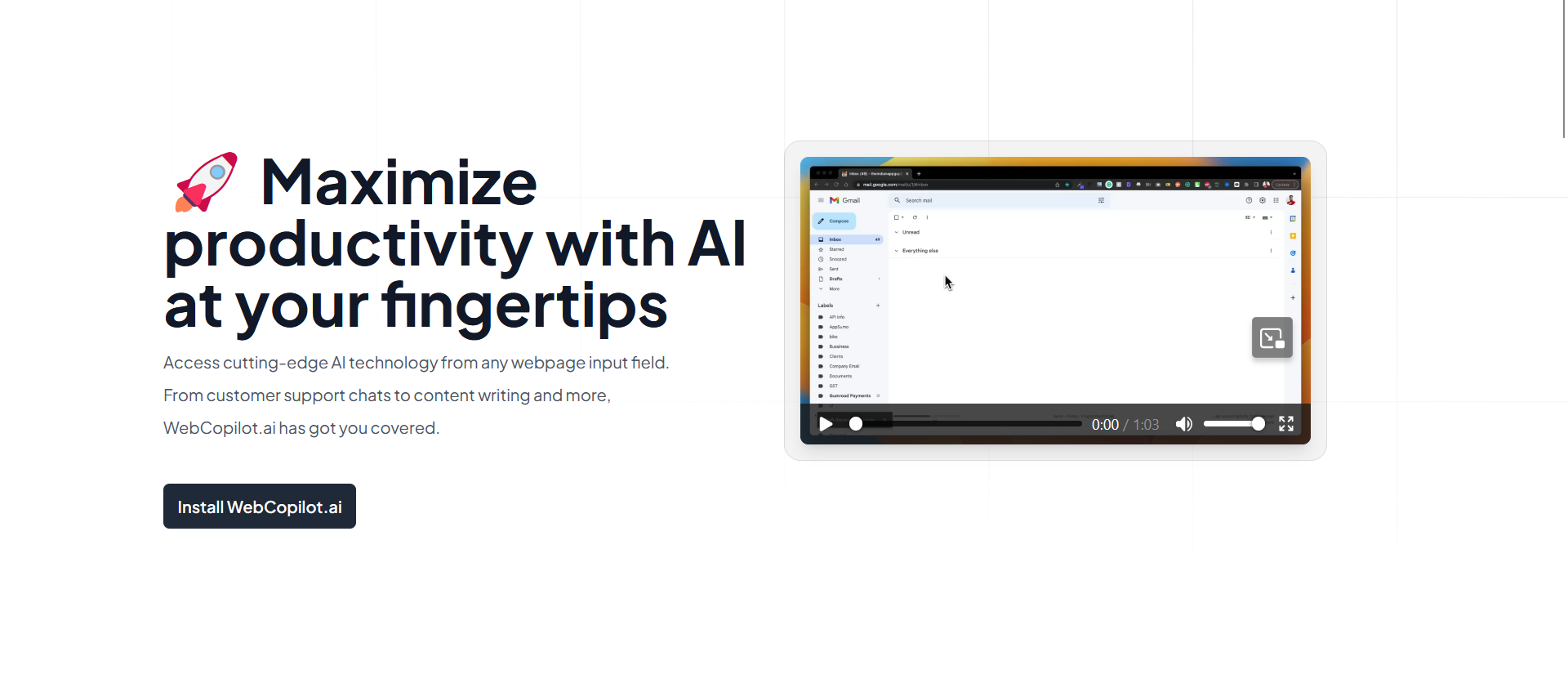  Maximize productivity with AI at your fingertips