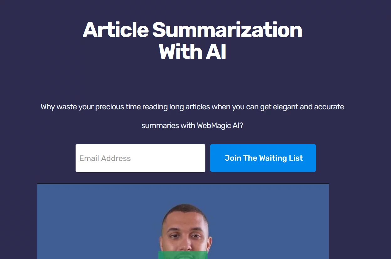  WebMagic is an AI Article Summarizer. 