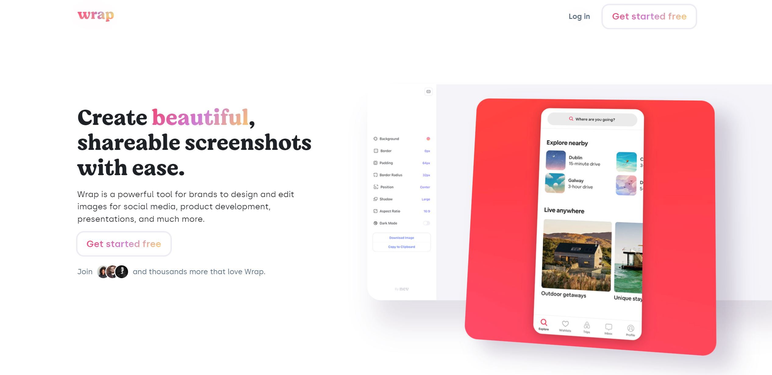  Create beautiful, shareable screenshots with